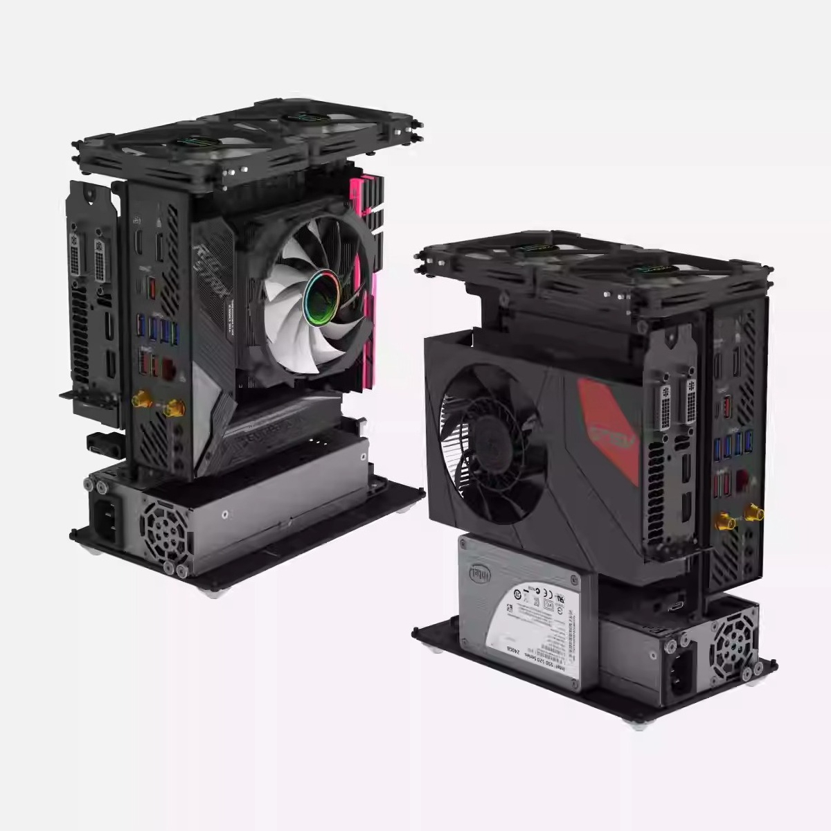 Sff Mini Itx Cnc Aluminum Chassis - A4 Size Mini‑ITX Computer Chassis, CNC