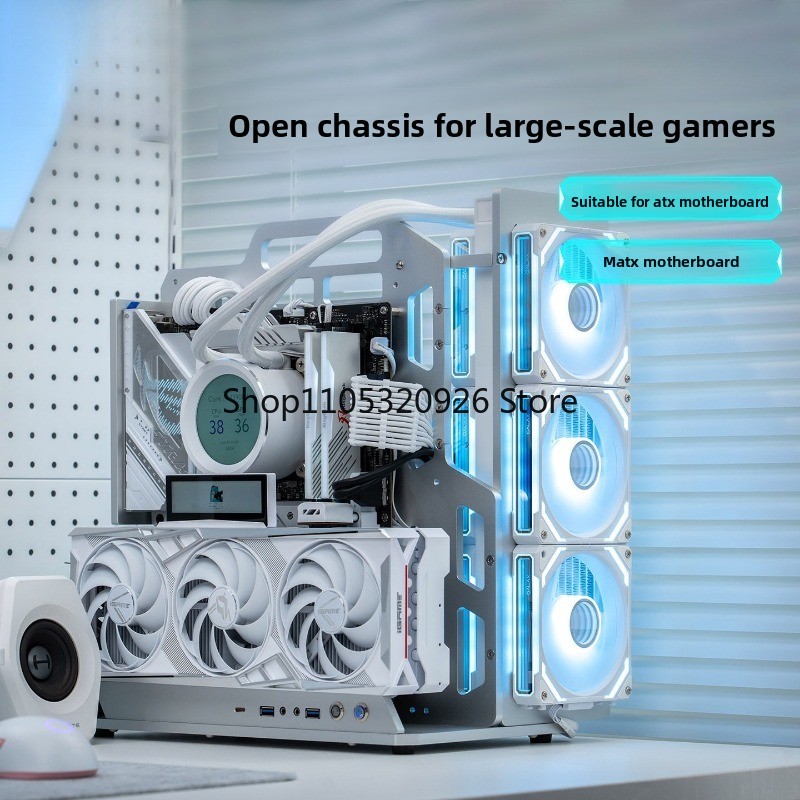 Aluminum Open Frame Test Bench Water Cooling - Open Air Frame Case, Aluminum ATX