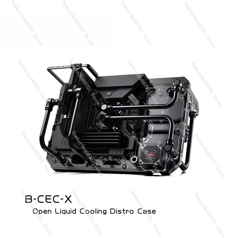 Aluminum Open Frame Test Bench Water Cooling - B-CEC-X Open Frame PC Case, Aluminum