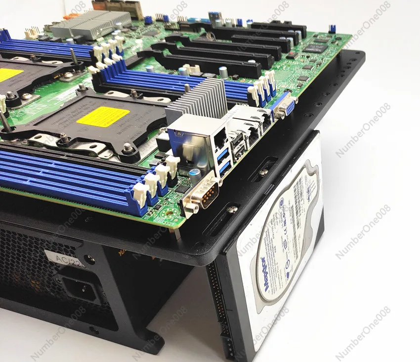EATX Dual Server Motherboard O - Aluminum Open Frame Test Bench Water Cooling 评论和价格