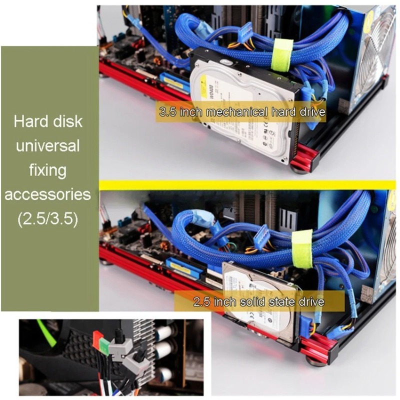 ATX PC Test Bench Aluminum All - Aluminum Open Frame Test Bench Water Cooling 评论和价格