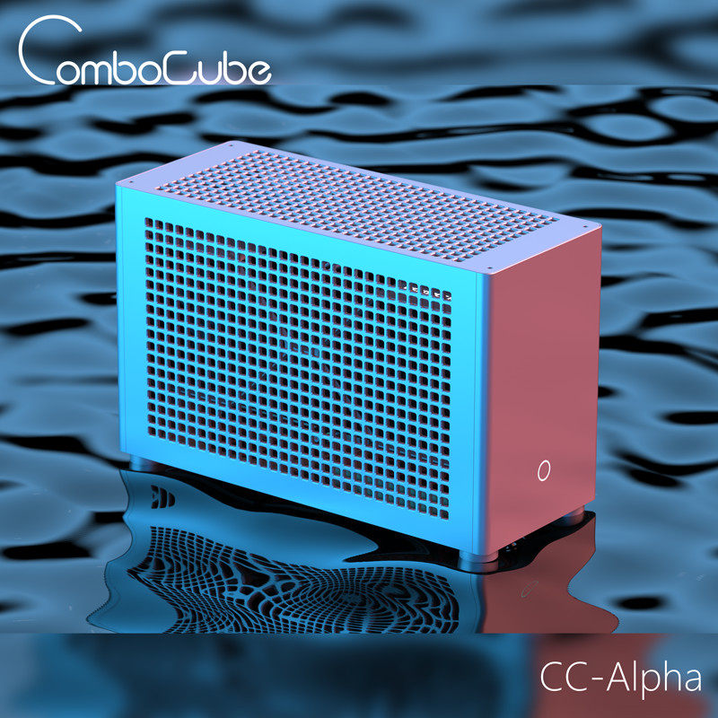 ComboCube CC-Alpha Mini ITX Ca - Sff Mini Itx Cnc Aluminum Chassis 评论和价格