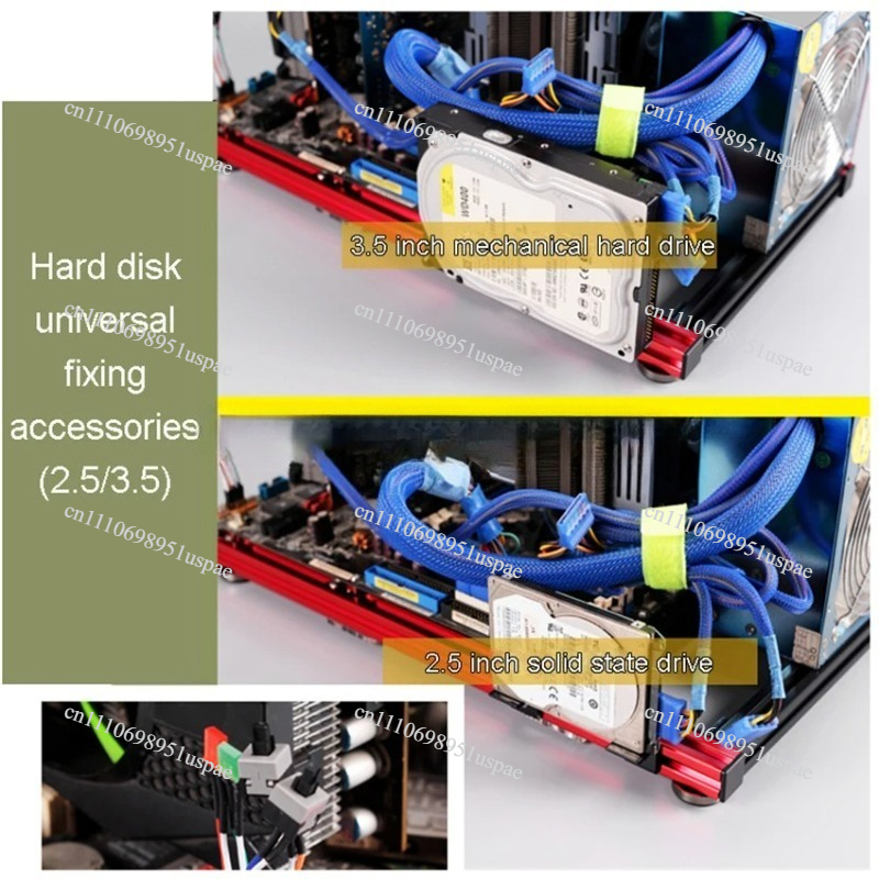 ATX PC Test Bench Aluminum All - Aluminum Open Frame Test Bench Water Cooling 评论和价格
