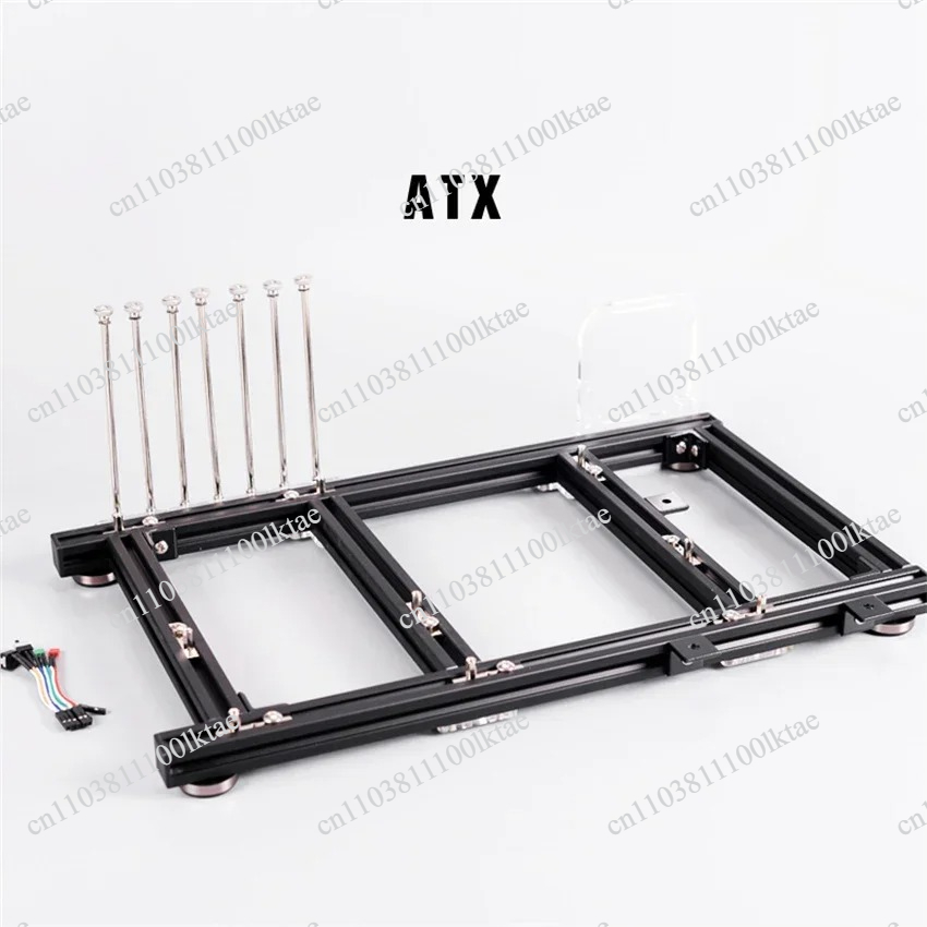 1PC ATX PC Test Bench Aluminum - Aluminum Open Frame Test Bench Water Cooling 评论和价格