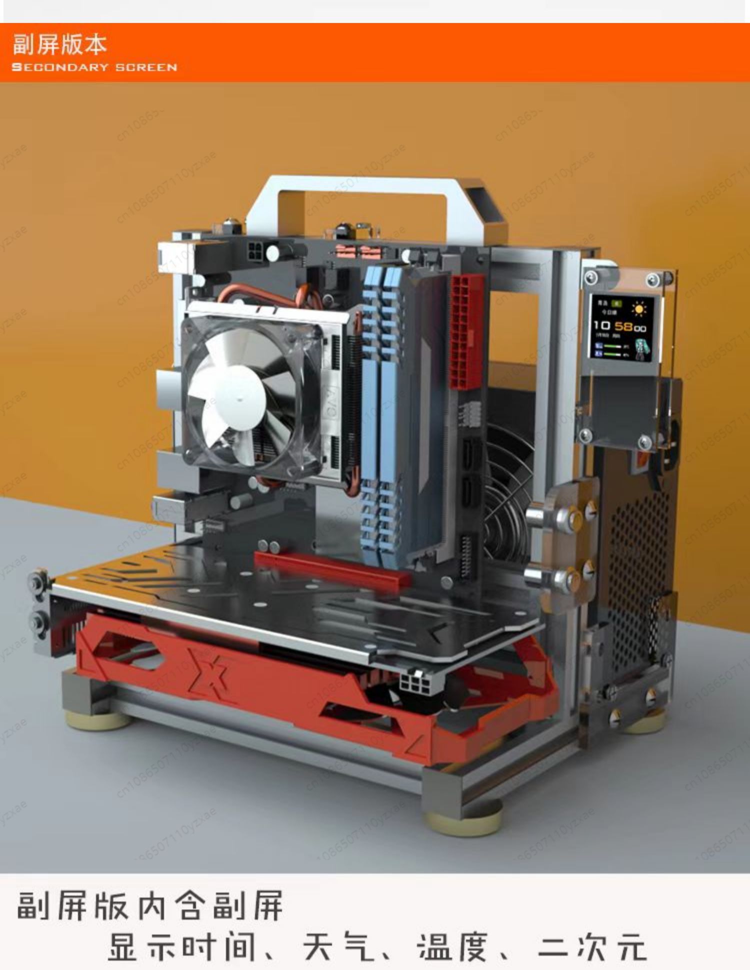 Portable All Aluminum Open Air - Aluminum Open Frame Test Bench Water Cooling 评论和价格