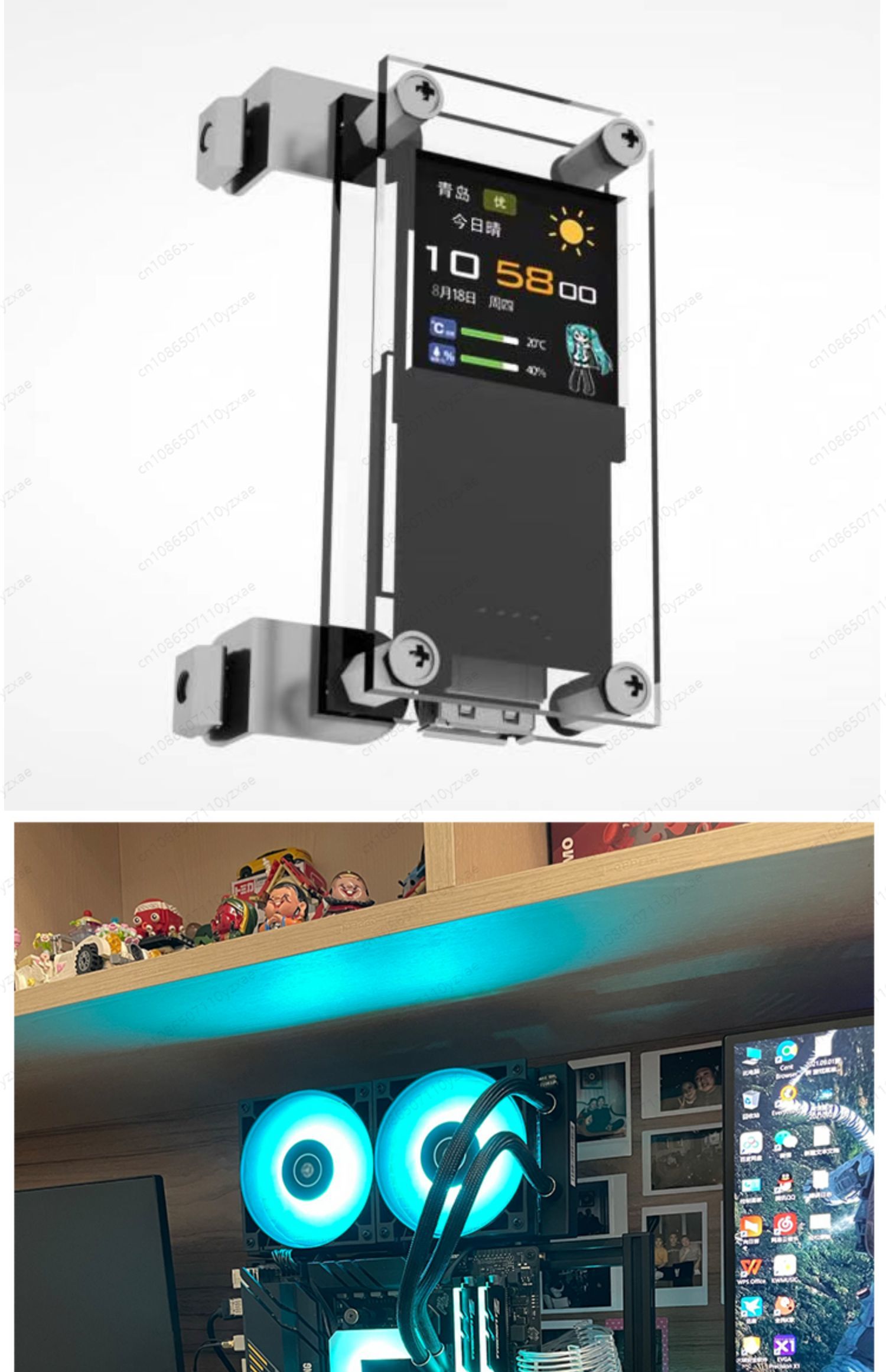 Portable All Aluminum Open Air - Aluminum Open Frame Test Bench Water Cooling 评论和价格