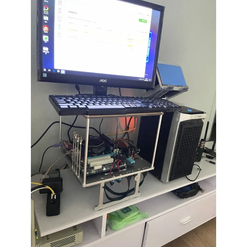 2026 Open Frame Aluminum Compu - Aluminum Open Frame Test Bench Water Cooling 评论和价格
